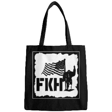 Discover Bigfoot FKH Flag LIKE US ON FACEBOOK # Bags