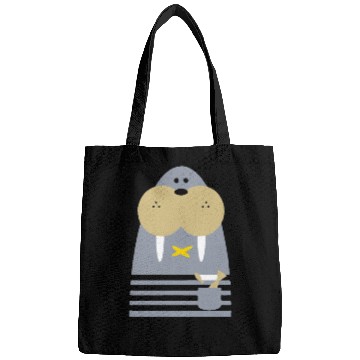 Discover animal head abstract Bags