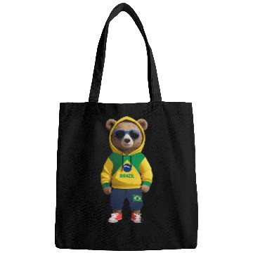 Discover Cool Brazil Bear: The Ultimate Soccer Fan Bags