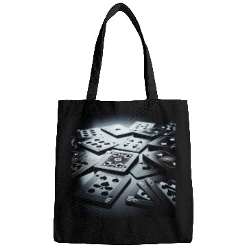 Discover Black Poker Cards Bags