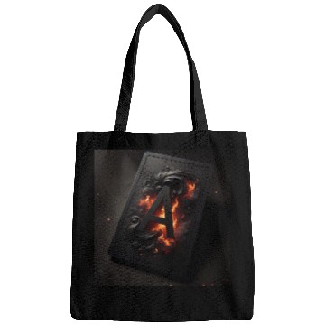 Discover Black Card with Big A Bags