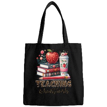 Discover teaching is heart work Bags