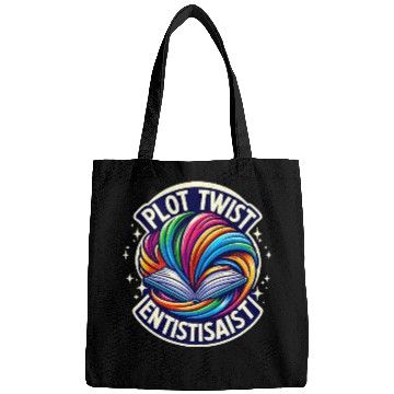 Discover Plot Twist Enthusiast ,Creative Writing Wear Bags