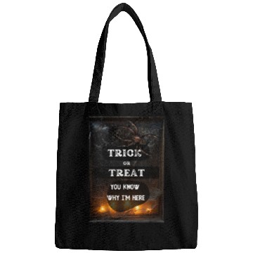 Discover Trick or Treat, You know why I'm here, Spider Bags