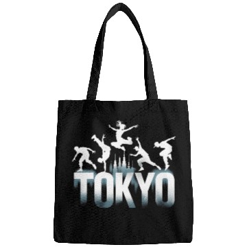 Discover Parkour Freerunner Freerunning Tokyo Bags