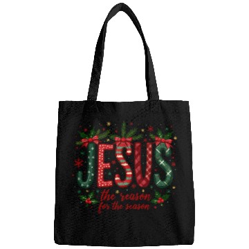 Discover Jesus Is The Reason For The Season Christmas Art Bags
