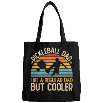 Discover Pickleball Dad | Pickleball Player Funny Father's Bags