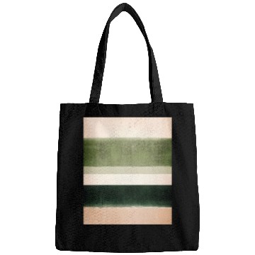 Discover Abstract Green Stripe Design Bags