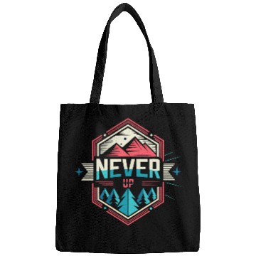 Discover Never Give UP Design Bags