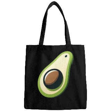 Discover Avocado minimalist avocados design food art 5 Bags