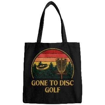 Discover Gone to Disc Golf Rest Day Golfer Day Off Golfing Bags