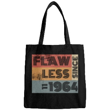 Discover 60th birthday Flawless since 11/1964 Bags