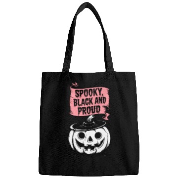 Discover Spooky Black and Proud Bags