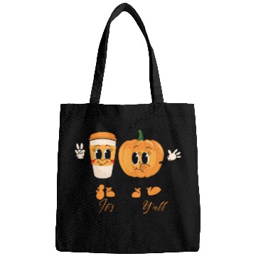 Discover Retro It's Fall Y'all - Pumpkin Spice Latte Bags