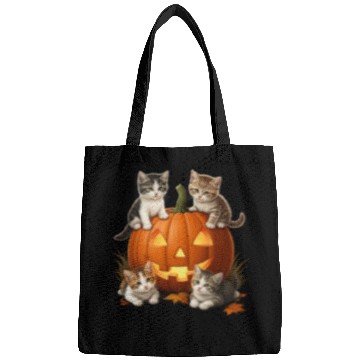 Discover Pumpkin Cat Paws | by Asarteon Bags