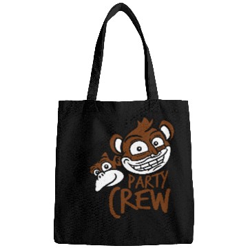 Discover Monkey Chimpanzee Party Animals Crew Team Friends Bags