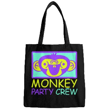 Discover Monkey Chimpanzee Party Animals Crew Team Friends Bags
