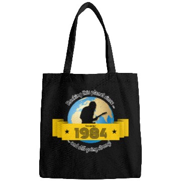 Discover 40th birthday Rocking this planet since 11/1984 Bags