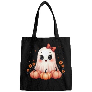 Discover Cute Ghost of Magic Grove Bags
