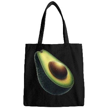 Discover Avocado food art vegan design Bags