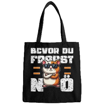 Discover funny design sweet hamster Bags