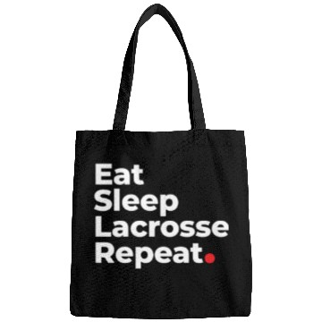 Discover Eat, Sleep, Lacrosse, Repeat Bags