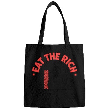 Discover Eat The Rich Döner Kebab Satirical Design Bags