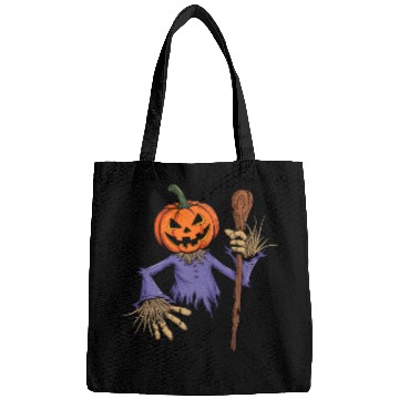 Discover Spooky Halloween Scarecrow Bags