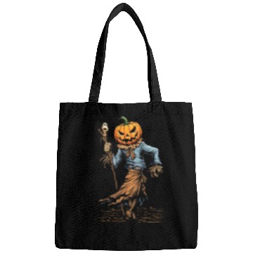 Discover Spooky Halloween Scarecrow Bags