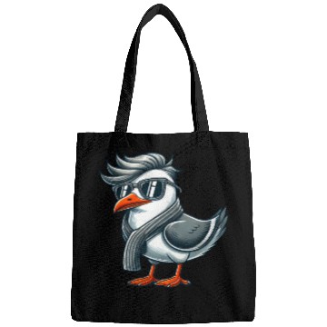 Discover Cool seagull sunglasses summer North Sea Baltic Bags