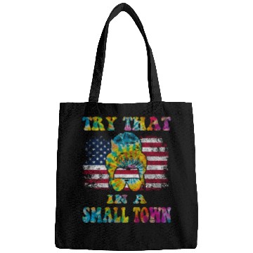 Discover Try That In a Small Town US Flag Girl Bags