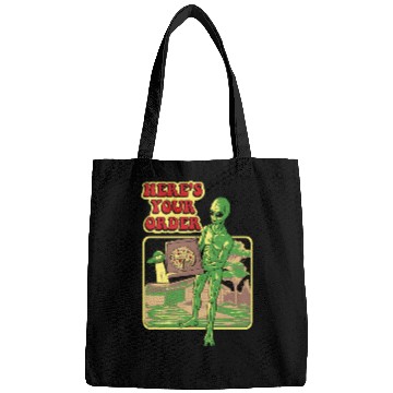 Discover Alien Brings You Pizza from Extra-terrestrial Bags
