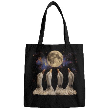 Discover Ducks Farm Animal Farmer Howling Moon Bags