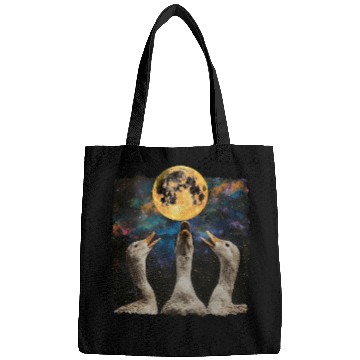 Discover Ducks Farm Animal Farmer Howling Moon Bags