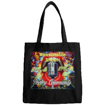 Discover Reasonable Shout! Poetry Community Products Bags