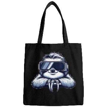 Discover Sloth VR Gamer Gaming Relaxed Chill Bags