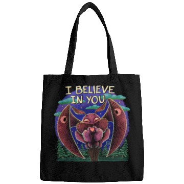 Discover The Mothman Cryptid believe in you cute creature Bags