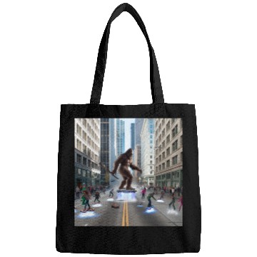 Discover Sasquatch in Seattle Bags