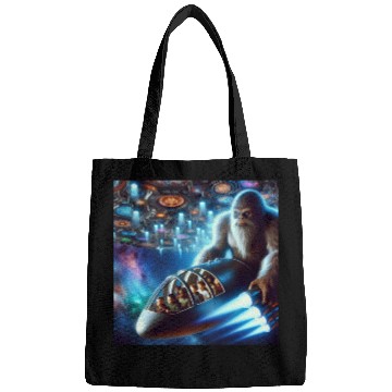 Discover Sasquatch in Spaceship Bags