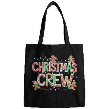 Discover Gingerbread and Candy Christmas Crew with Lights Bags