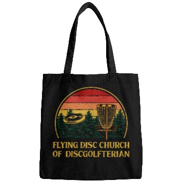 Discover Flying Disc Church Funny Disc Golf Humor Golfer Da Bags