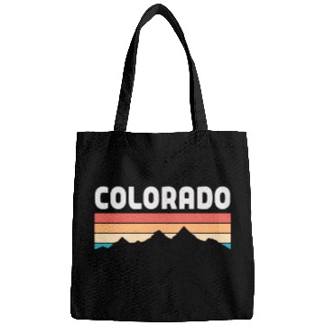 Discover Colorado Sunrise Mountain Design Bags