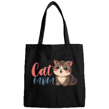 Discover Adorable Cat Mom Design with Cute Kitten Bags