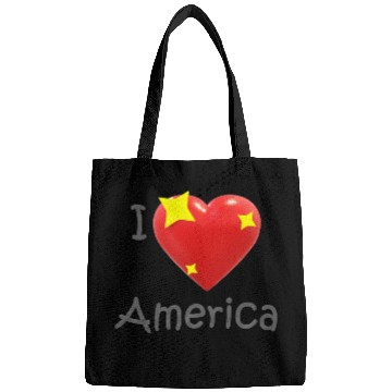 Discover I Love America Bags