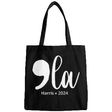 Discover comma la kamala harris 2024 Bags