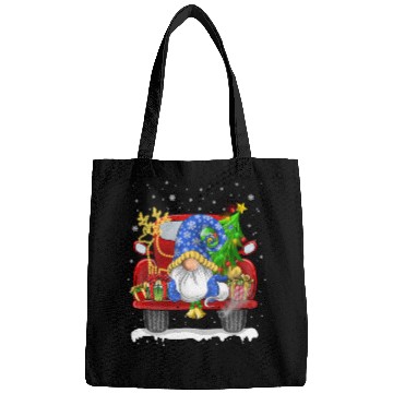 Discover Christmas Truck Cute Gnome Bags