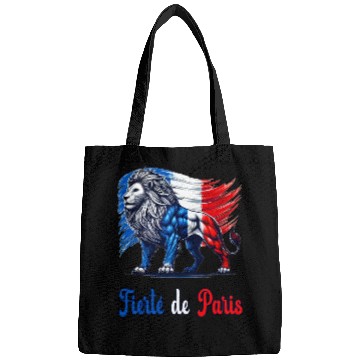 Discover The pride of Paris flag design Bags