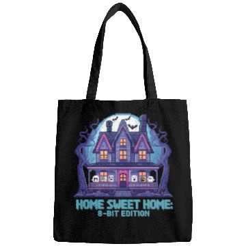 Discover 8 Bit Haunted House 01 Bags