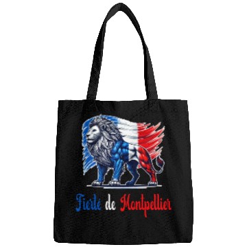 Discover The pride of Montpellier flag design Bags
