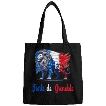Discover The proud Grenoble flag design Bags
